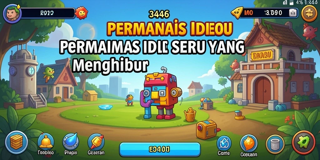 Tampilan gameplay menarik dari 3446 yang memungkinkan pemain bersantai.