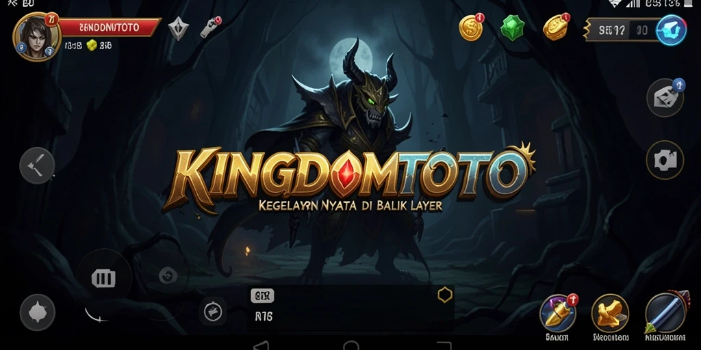 Screenshot KINGDOMTOTO menampilkan suasana gameplay Horror yang mencekam.