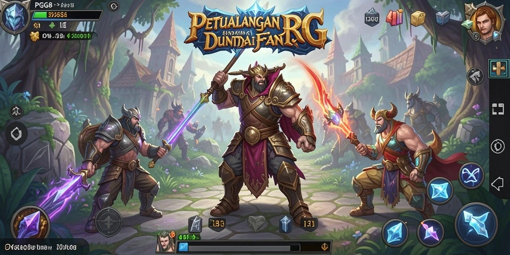 Tampilannya menakjubkan dengan gameplay RPG yang dinamis.