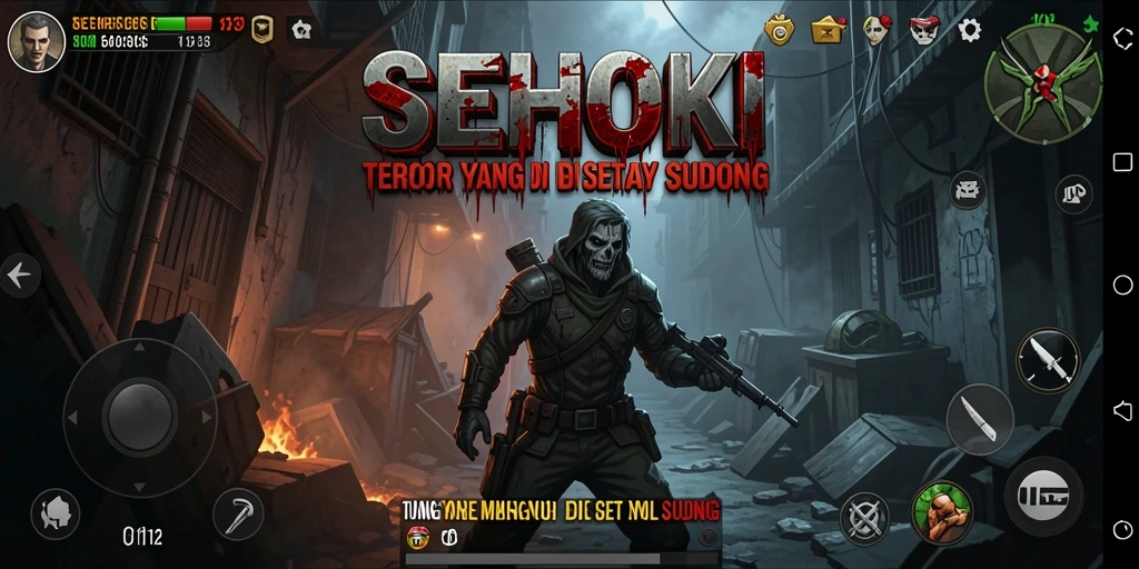 Gameplay menyeramkan dalam SEHOKI yang menegangkan.