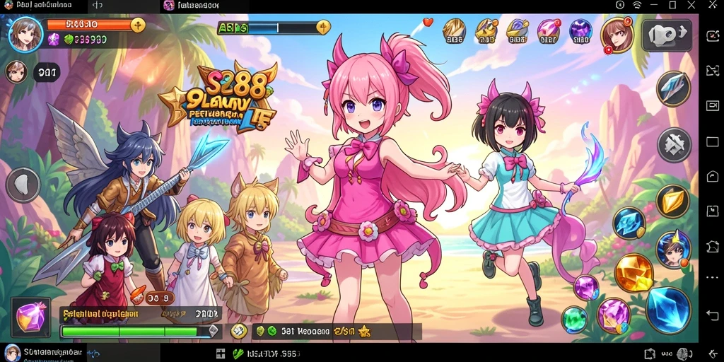 Gameplay menarik di dunia Anime SL888.