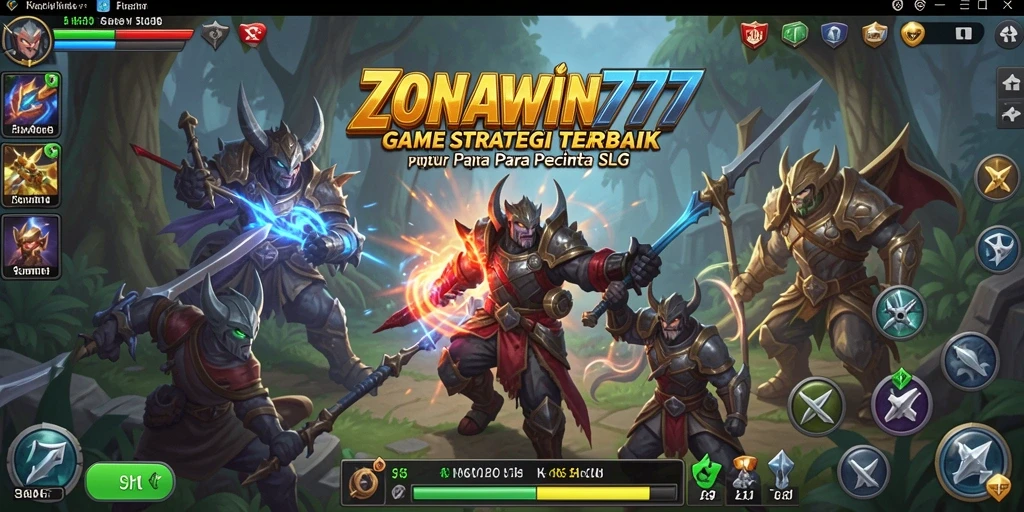Tampilan gameplay menawan ZONAWIN777 dengan strategi yang mendalam.