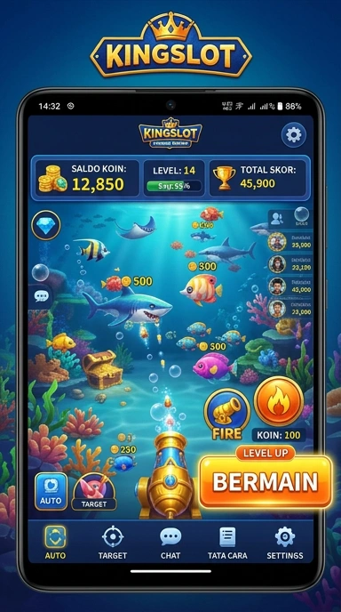 Pengunduhan aplikasi kingslot yang cepat dan aman.